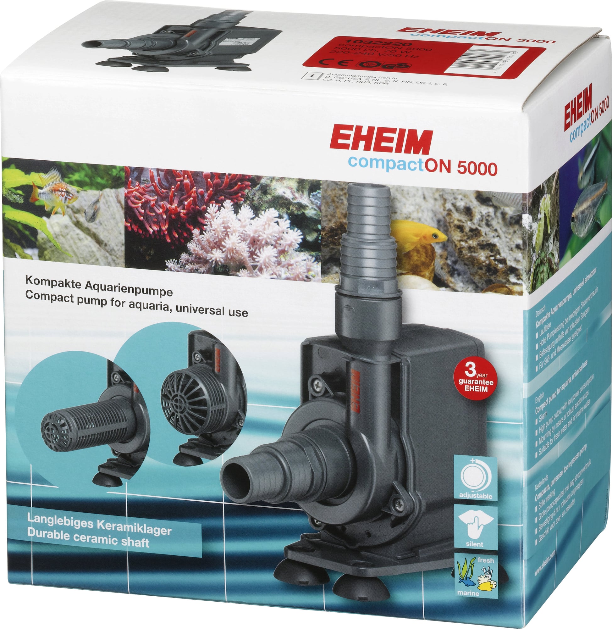 Eheim Pompe compactON - 5000