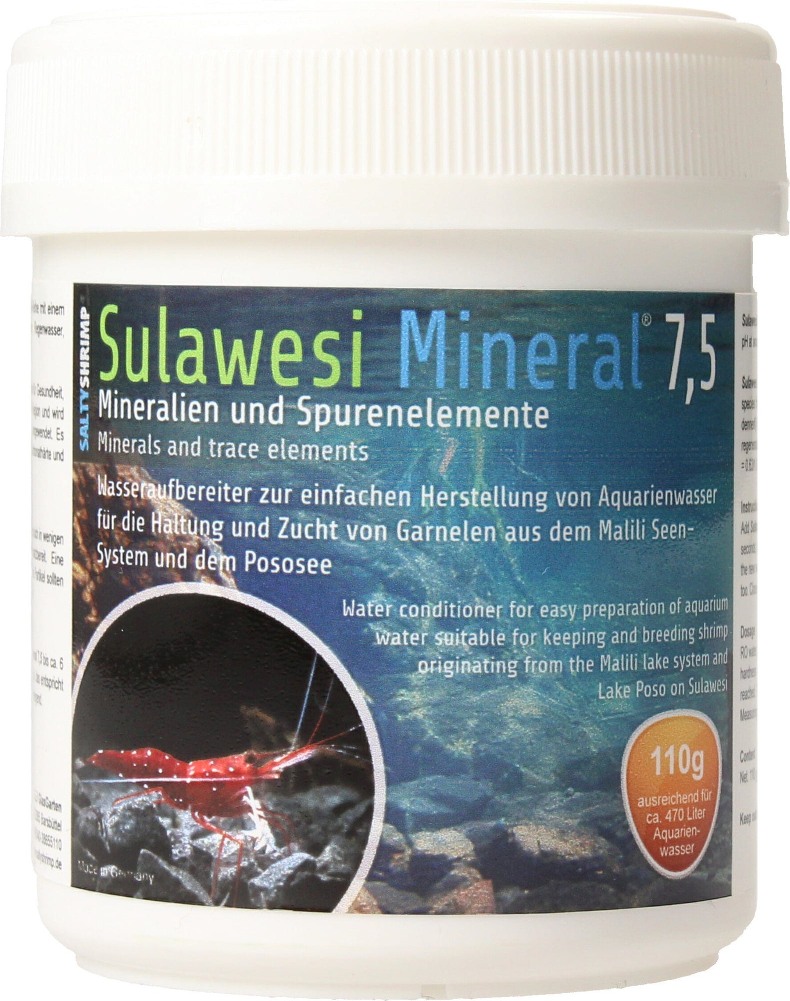 Garnelenhaus Salty Shrimp Sulawesi Mineral 7,5 - 110 g