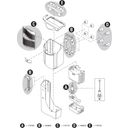 Kit de Pièces de Rechange EasyCrystal FilterBox 600 - 1 pcs
