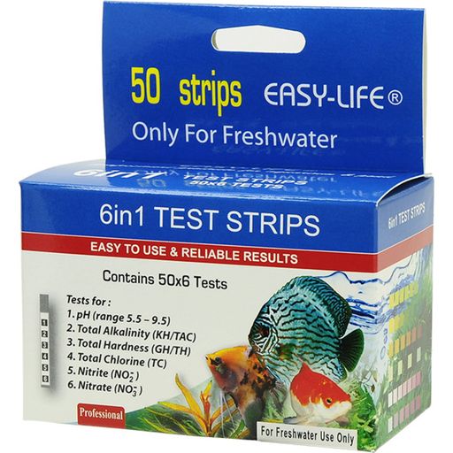 Easy-Life Test Strips 6-in-1 - 50 Pcs