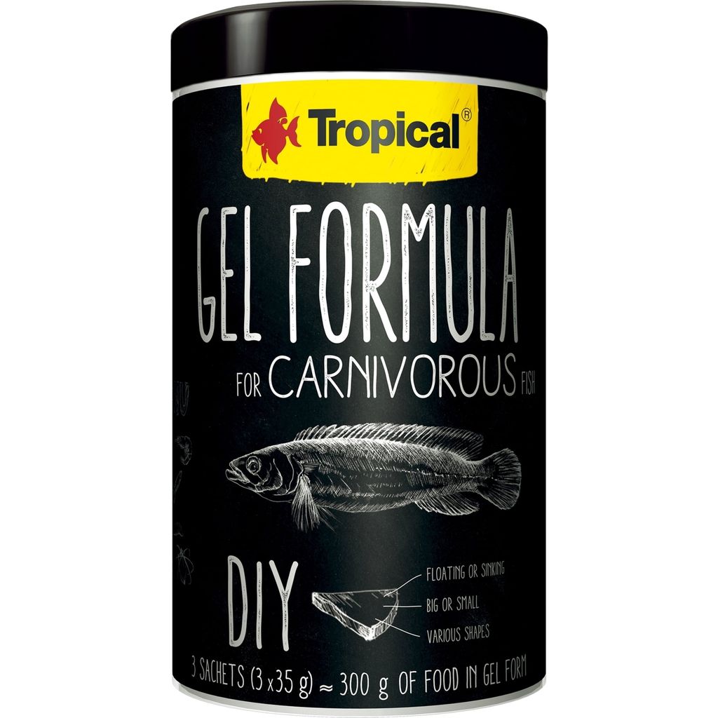 Tropical Gel Formula for Carnivorous Fish, 1.000 ml