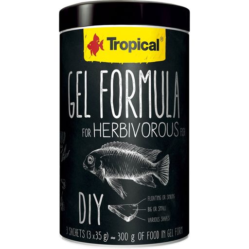 Tropical Gel Formula para Peces Herbívoros - 1.000 ml