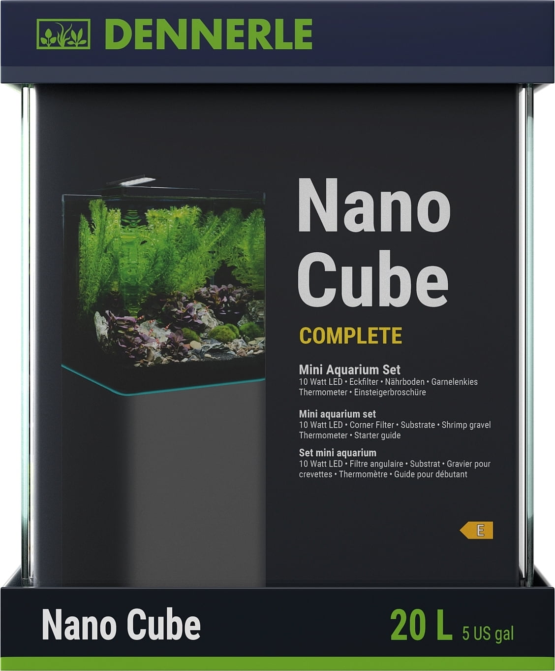 Dennerle Nano Cube Complete, 20 L - 2022 Version, 1 set - Olibetta Online  Shop