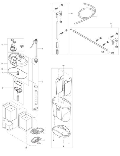 Ersatzteile für FiltoSmart 200