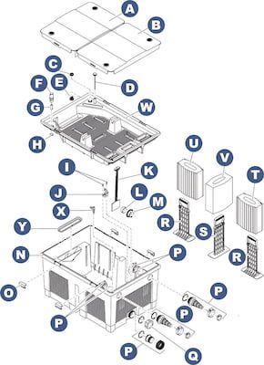 Rezervni deli za filter za ribnike OASE BioSmart 36000